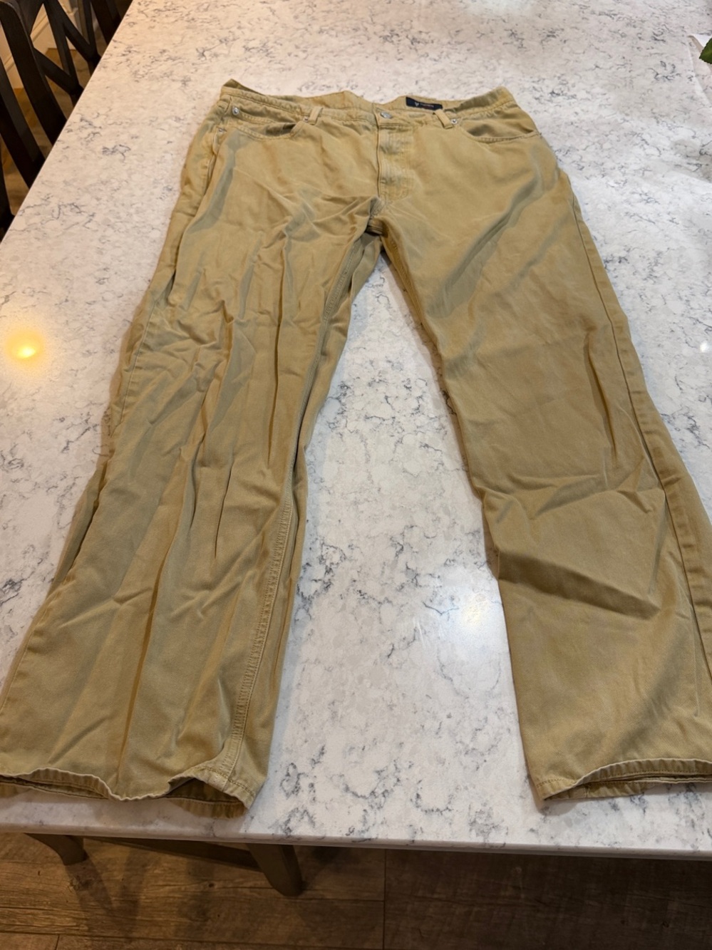 Daniel Cremieux Men's Tan Chinos